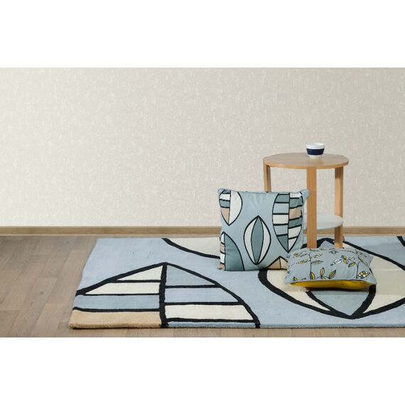 Чехол на подушку с принтом Гармония тайги и вышивкой из коллекции Russian North, 45х45 см, изображение 5