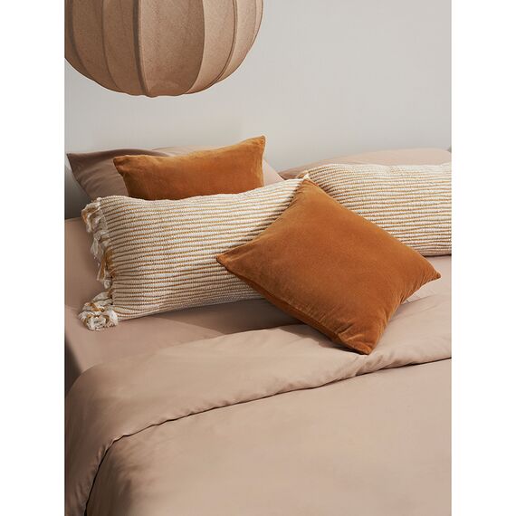 Чехол на подушку горчичного цвета Clouds из коллекции Ethnic, 35х60 см, Tkano, изображение 6