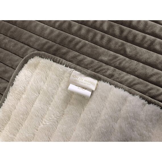 Покрывало Либерти, цвет шоколад, размер 160х220, Sofi de Marko, изображение 2