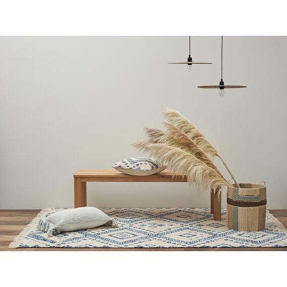 Чехол на подушку мятного цвета Clouds из коллекции Ethnic, 35х60 см, Tkano, изображение 7