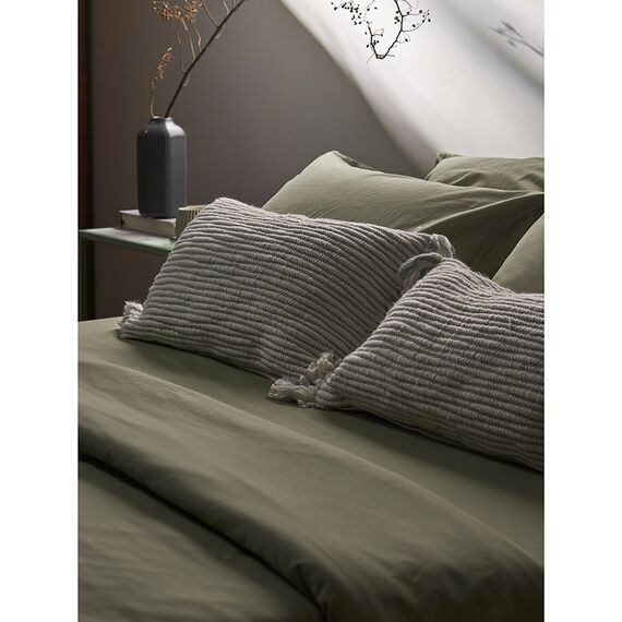 Чехол на подушку мятного цвета Clouds из коллекции Ethnic, 35х60 см, Tkano, изображение 4