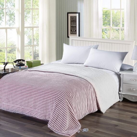 Покрывало Шерри, цвет пепельная роза, размер 220х240, Sofi de Marko