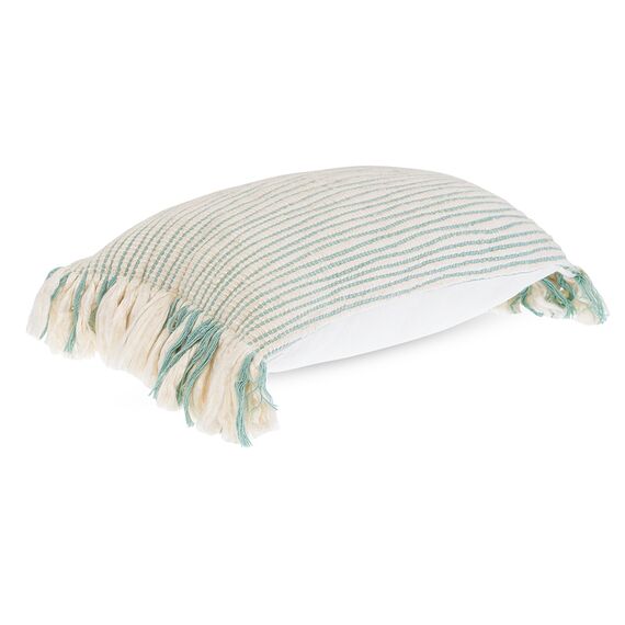 Чехол на подушку мятного цвета Clouds из коллекции Ethnic, 35х60 см, Tkano, изображение 10