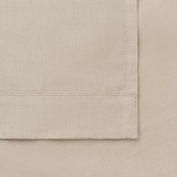 Штора из хлопка и льна бежево-серого цвета из коллекции Essential, 150х290 см, Tkano, изображение 11