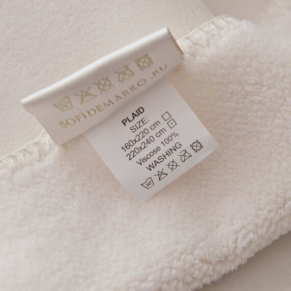 Покрывало София, цвет молочный, размер 220х240, Sofi de Marko, изображение 3