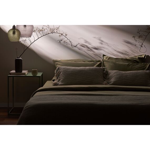 Чехол на подушку мятного цвета Clouds из коллекции Ethnic, 35х60 см, Tkano, изображение 3