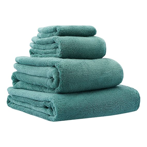 Полотенце для лица цвета виридиан из коллекции Essential, 30х30 см, Tkano, изображение 6