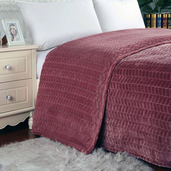 Покрывало  Орфей, цвет пудра, размер 160х220, Sofi de Marko, изображение 4