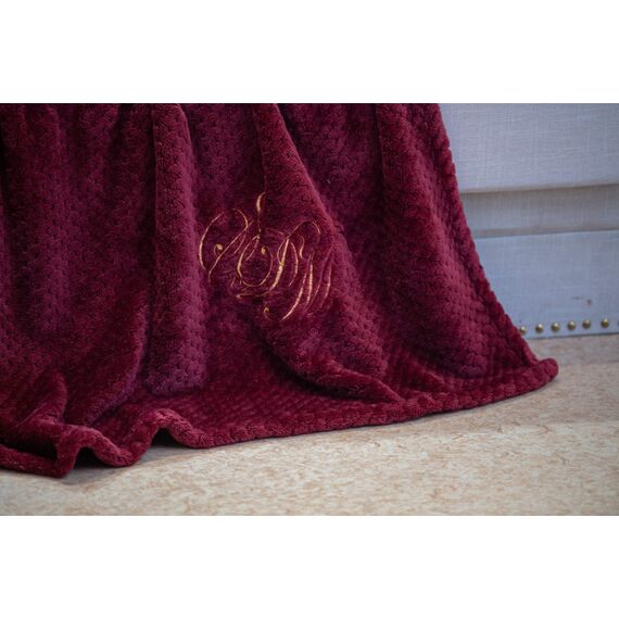 Покрывало Эшли, цвет бордо, размер 220х240, Sofi de Marko, изображение 4