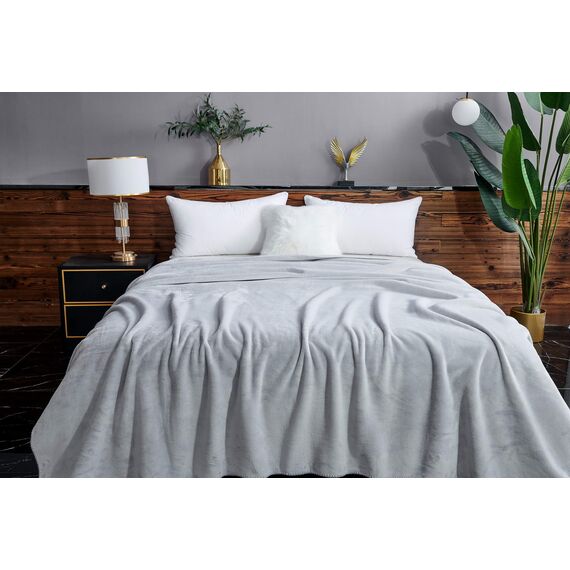 Покрывало София, цвет светло-серый, размер 220х240, Sofi de Marko, изображение 9