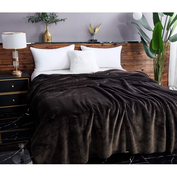 Покрывало София, цвет кофе, размер 160х220, Sofi de Marko, изображение 2