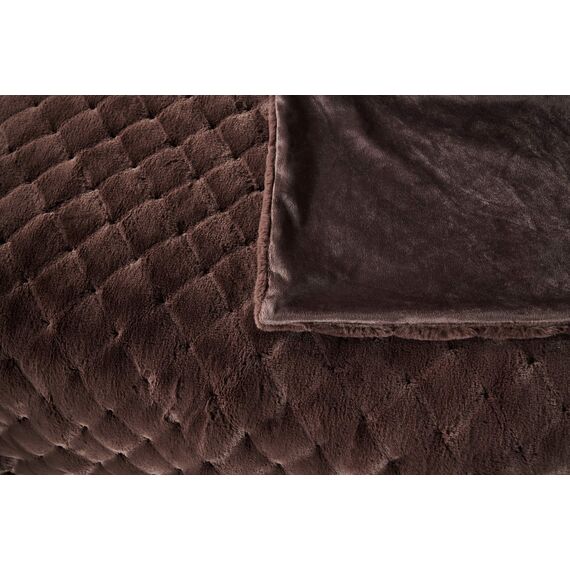 Покрывало Бернард, цвет шоколад, размер 160х220, Sofi de Marko, изображение 6