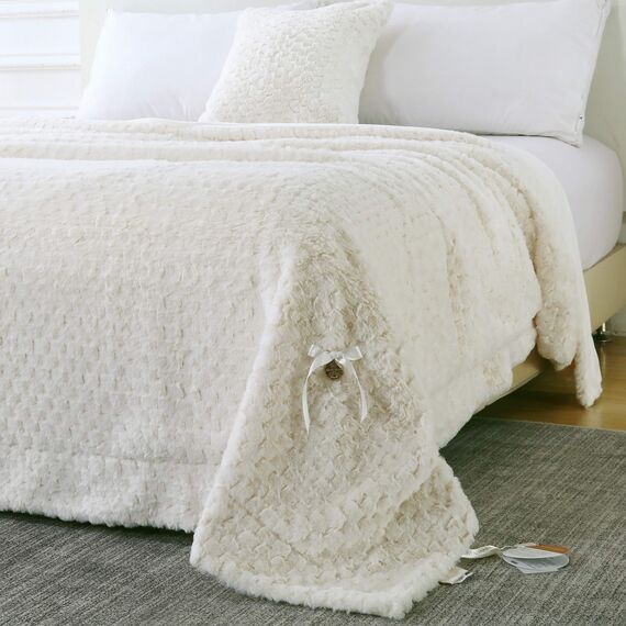 Покрывало Аврил, цвет молочный, размер 160х220, Sofi de Marko, изображение 5