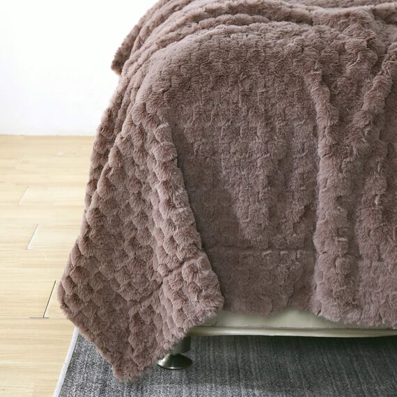 Покрывало Аврил, цвет мокко, размер 220х240, Sofi de Marko, изображение 7