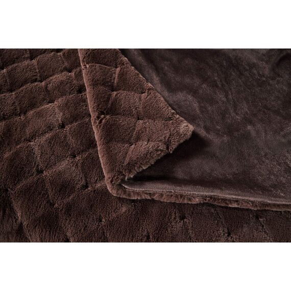 Покрывало Бернард, цвет шоколад, размер 220х240, Sofi de Marko, изображение 7