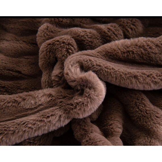 Покрывало Климентина, цвет шоколад, размер 210х230, Sofi de Marko, изображение 5