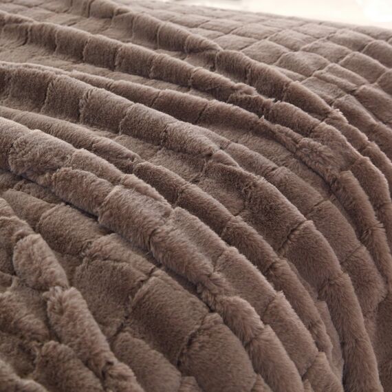 Покрывало Мадлен, цвет кофе, размер 160х220, Sofi de Marko, изображение 5