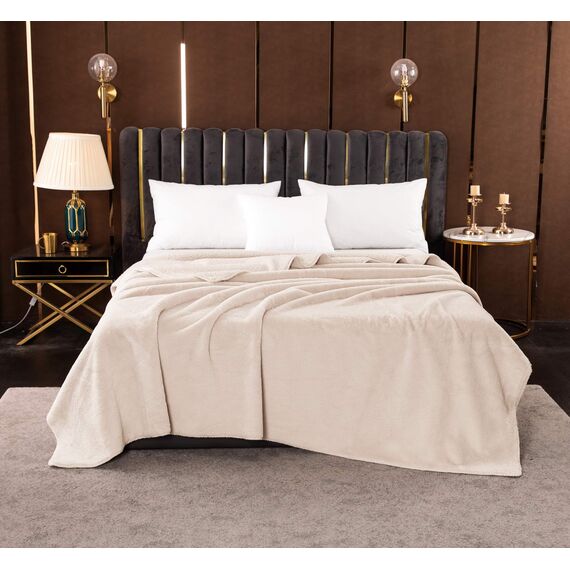 Покрывало Аурелия, цвет светло-бежевый, размер 220х240, Sofi de Marko