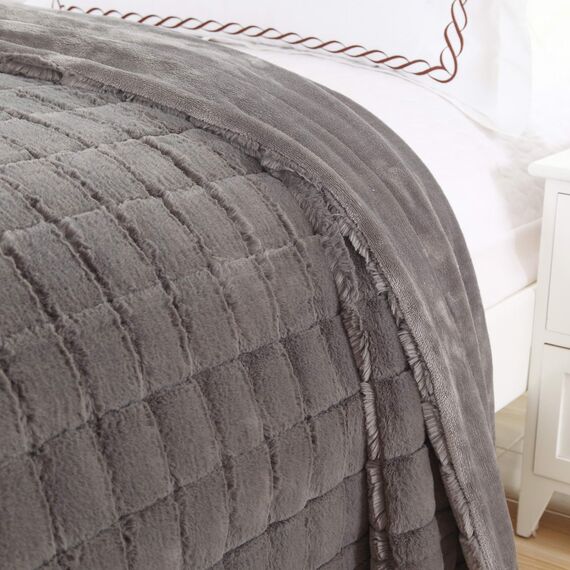 Покрывало Мадлен, цвет серый, размер 160х220, Sofi de Marko, изображение 4