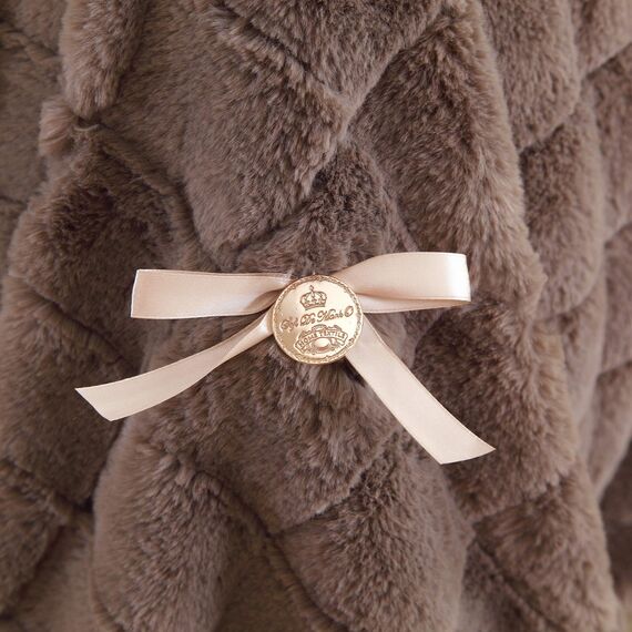 Покрывало Мадлен, цвет кофе, размер 160х220, Sofi de Marko, изображение 4