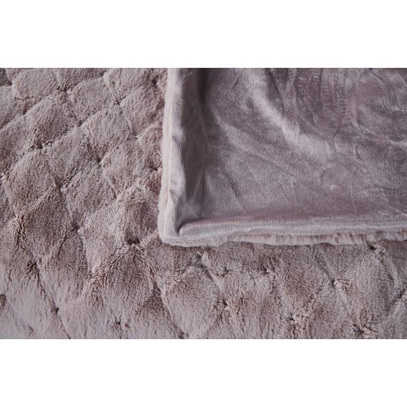 Покрывало Бернард, цвет пудра, размер 160х220, Sofi de Marko, изображение 5