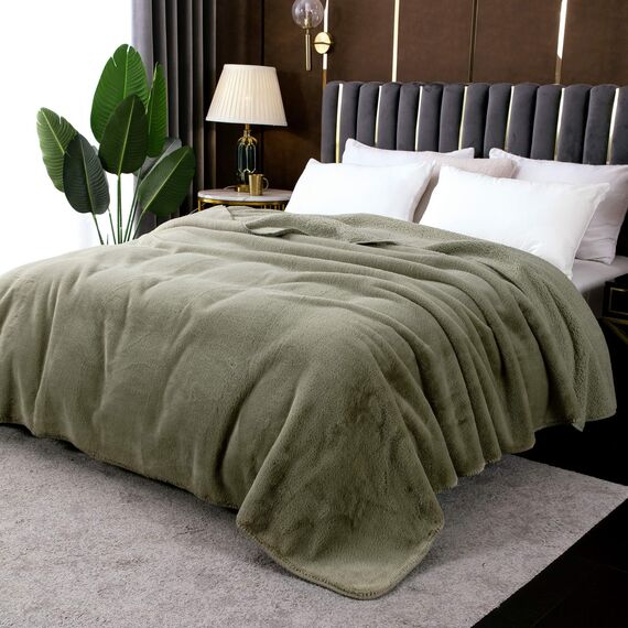 Покрывало Аурелия, цвет оливковый, размер 160х220, Sofi de Marko, изображение 2