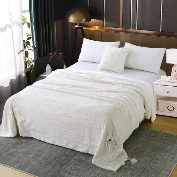 Покрывало Аврил, цвет молочный, размер 220х240, Sofi de Marko, изображение 6