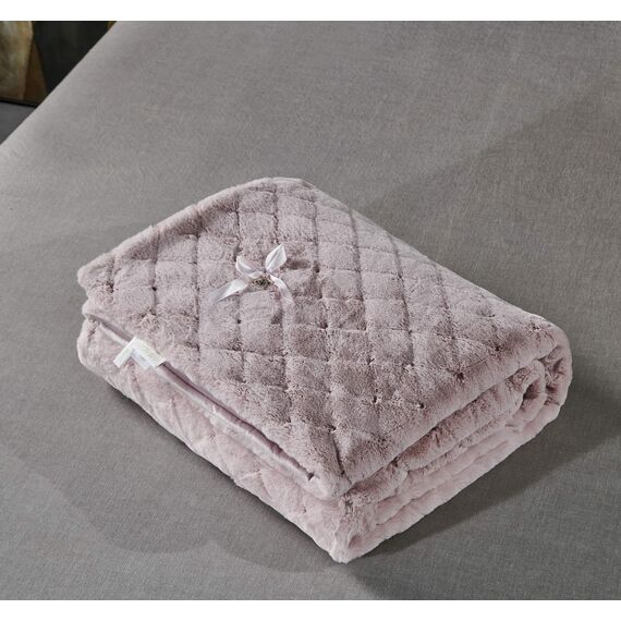 Покрывало Бернард, цвет пудра, размер 220х240, Sofi de Marko, изображение 9