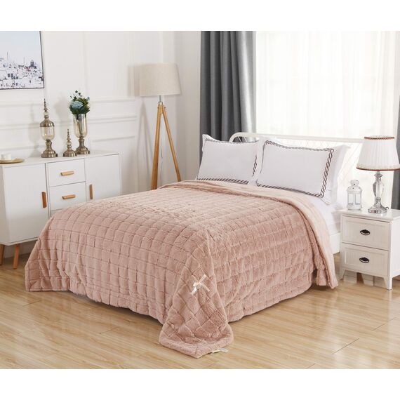 Покрывало Мадлен, цвет бежевый, размер 160х220, Sofi de Marko