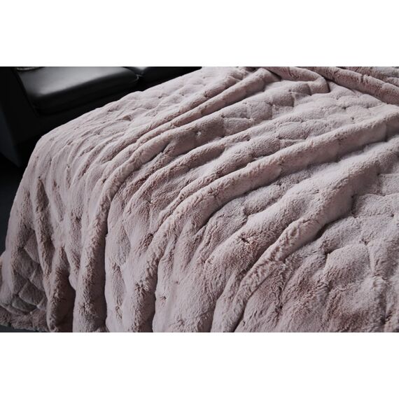 Покрывало Бернард, цвет пудра, размер 160х220, Sofi de Marko, изображение 3