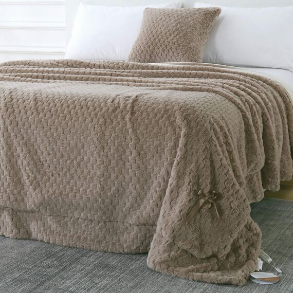 Покрывало Аврил, цвет бежевый, размер 220х240, Sofi de Marko, изображение 5