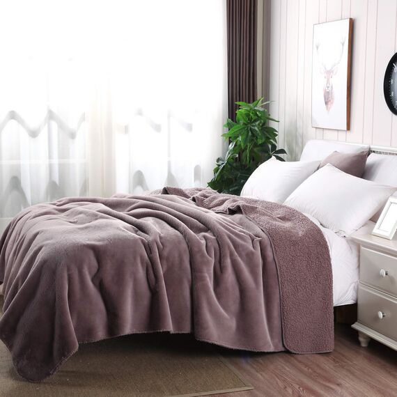 Покрывало Аурелия, цвет мокко, размер 160х220, Sofi de Marko, изображение 5