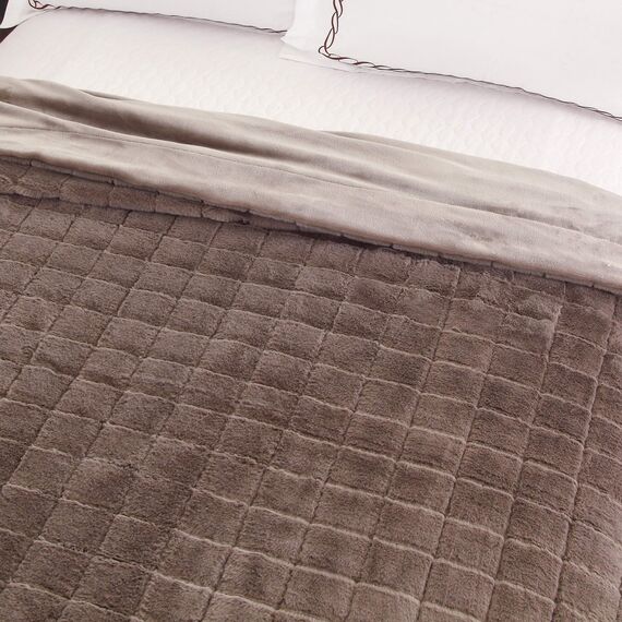 Покрывало Мадлен, цвет кофе, размер 160х220, Sofi de Marko, изображение 2