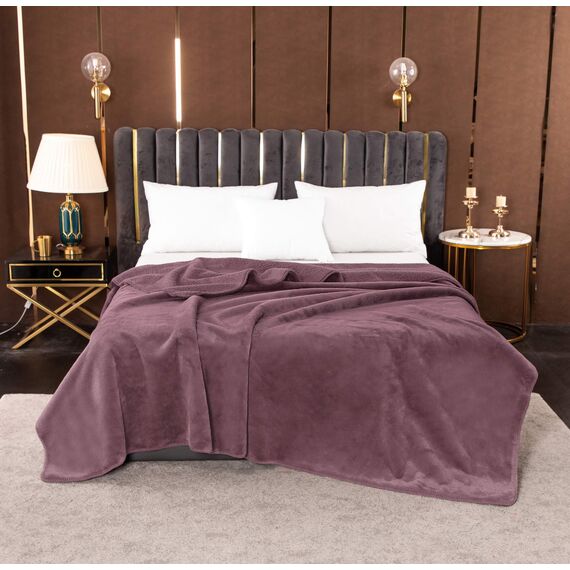 Покрывало Аурелия, цвет пурпурный, размер 220х240, Sofi de Marko