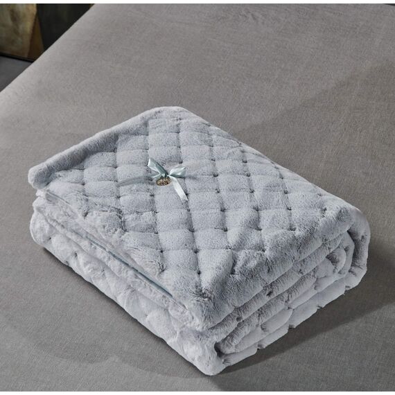 Покрывало Бернард, цвет светло-серый, размер 220х240, Sofi de Marko, изображение 9