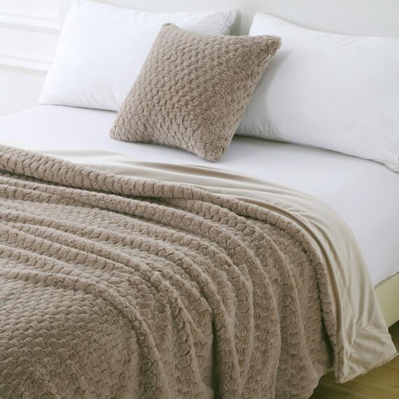 Покрывало Аврил, цвет бежевый, размер 160х220, Sofi de Marko, изображение 7