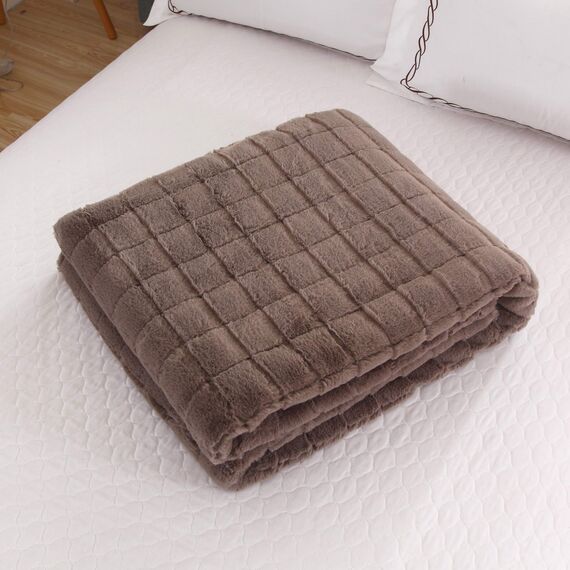 Покрывало Мадлен, цвет кофе, размер 160х220, Sofi de Marko, изображение 9