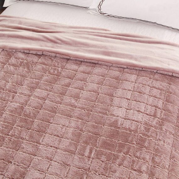 Покрывало Мадлен, цвет пепельная роза, размер 160х220, Sofi de Marko, изображение 2