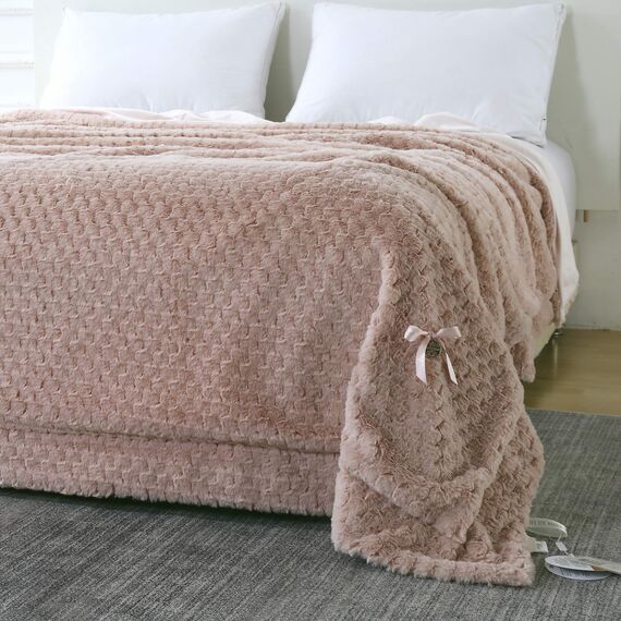 Покрывало Аврил, цвет пудра, размер 220х240, Sofi de Marko, изображение 14