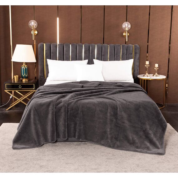 Покрывало Аурелия, цвет кофе, размер 220х240, Sofi de Marko