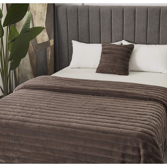 Покрывало Анабель, цвет шоколад, размер 220х240, Sofi de Marko, изображение 19