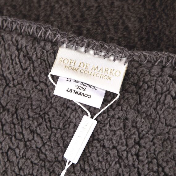 Покрывало Аурелия, цвет кофе, размер 220х240, Sofi de Marko, изображение 7