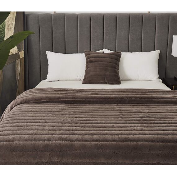 Покрывало Анабель, цвет шоколад, размер 220х240, Sofi de Marko, изображение 18