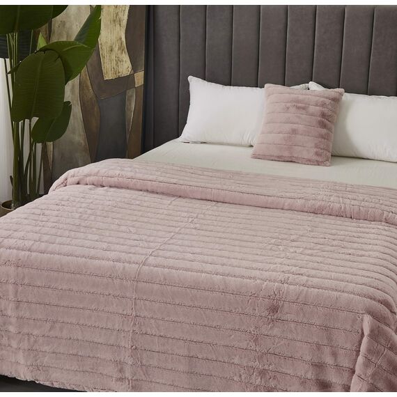 Покрывало Анабель, цвет пепельная роза, размер 160х220, Sofi de Marko, изображение 7