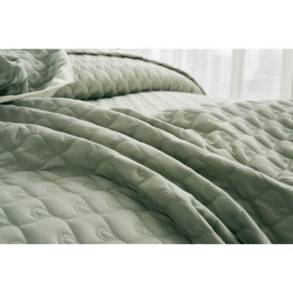 Покрывало Роксалана, цвет оливковый, размер 160х220, Sofi de Marko, изображение 9