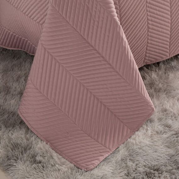 Покрывало Адонис, цвет пепельная роза, размер 230х250, Sofi de Marko, изображение 6