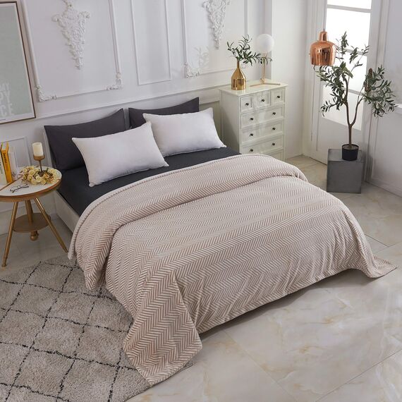 Покрывало Флоренс, цвет кофе, размер 160х220, Sofi de Marko