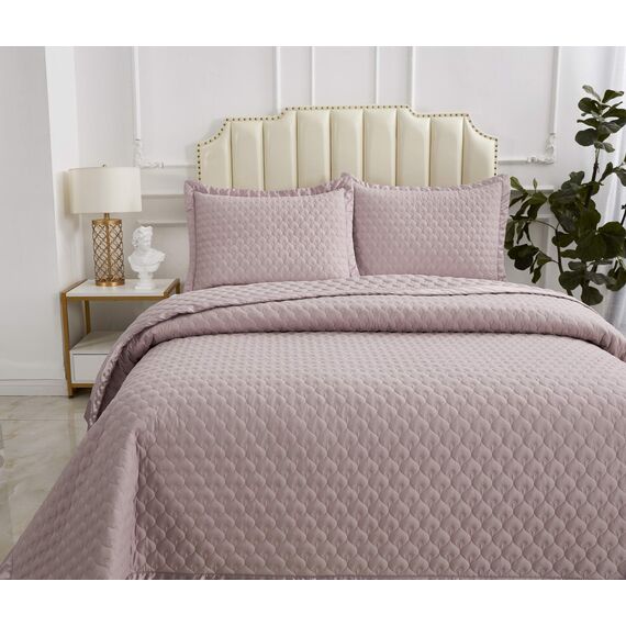 Покрывало Роксалана, цвет чайная роза, размер 160х220, Sofi de Marko, изображение 2