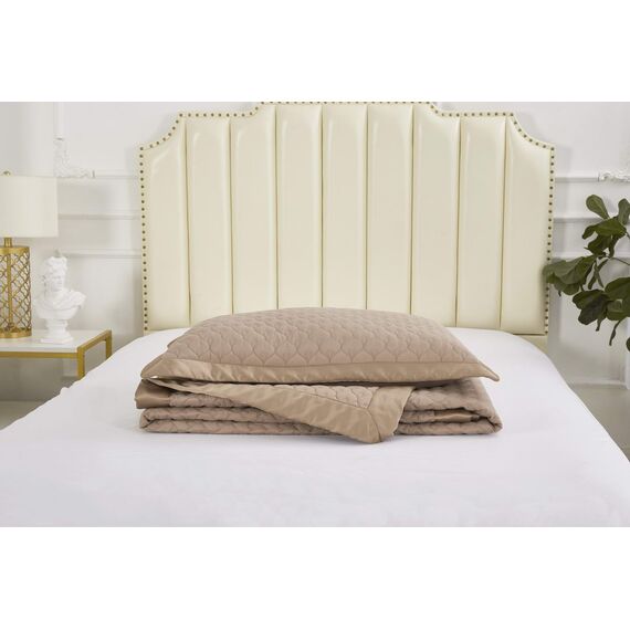 Покрывало Роксалана, цвет мокко, размер 160х220, Sofi de Marko, изображение 11