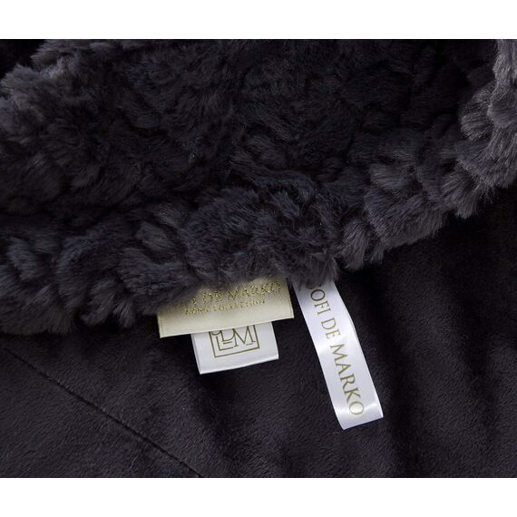 Покрывало Теодор, цвет антрацит, размер 210х230, Sofi de Marko, изображение 2